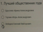 Народное голосование за «Общественника года-2017»
